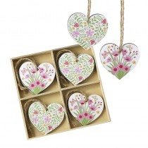 Hanging Floral Heart Set