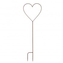 Metal Garden Heart Stake