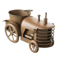 Metal Tractor Pot