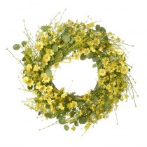 Floral Yellow Wreath