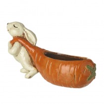 Rabbit Pulling Carrot Pot