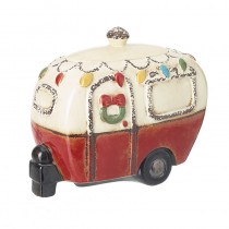 Christmas Caravan Cookie Jar