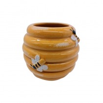 Hive With Bees Plant Pot