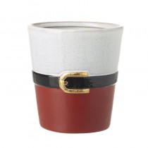 Small Santa Belt Pot