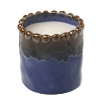 Scented Candle In Ceramic Pot