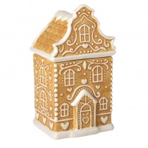 Ginger Bread House Porcelain Pot