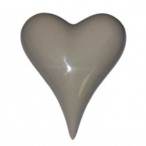 Grey Ceramic Heart