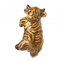 Highland Cow Ceramic Pot Hanger
