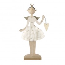 Standing Fairy Holding Heart