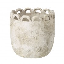 Large Pot With Decorative Edge