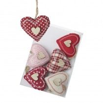 Mixed Design Red Heart Set