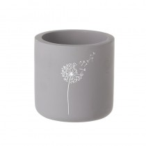 Small Grey Dandelion Pot
