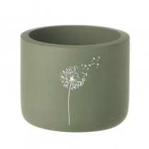 Large Green Dandelion Pot