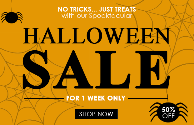 50% off Halloween Sale!
