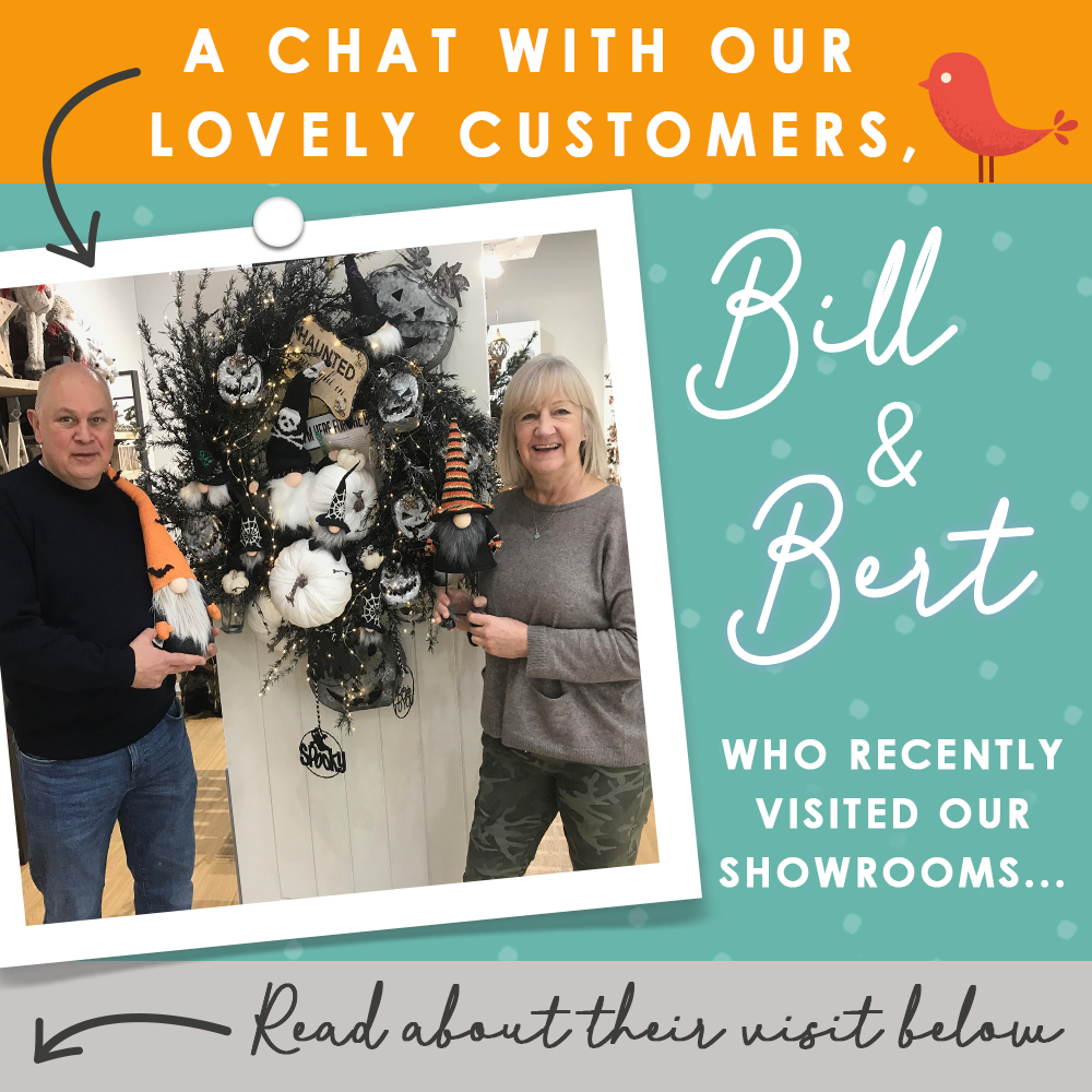 Bill & Berts Gift Shop visited our Showroom!